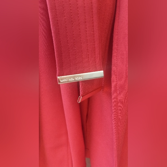 NWT Marc New York Andrew Sleeveless Chili-Red Trench Dress Size Small - Picture 10 of 13